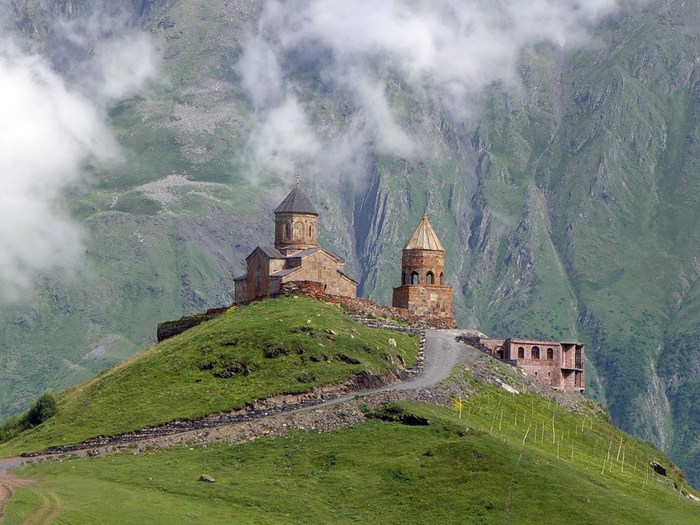 Гергетская Троица - Гергети, Грузия, Церковь, Длиннопост