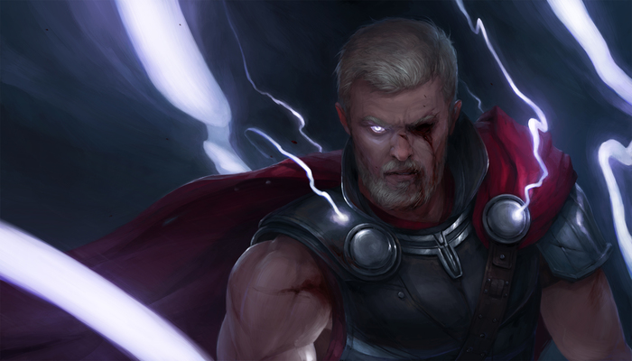 Thor: Ragnarok  3: ,  , God of thunder, , , , 2D