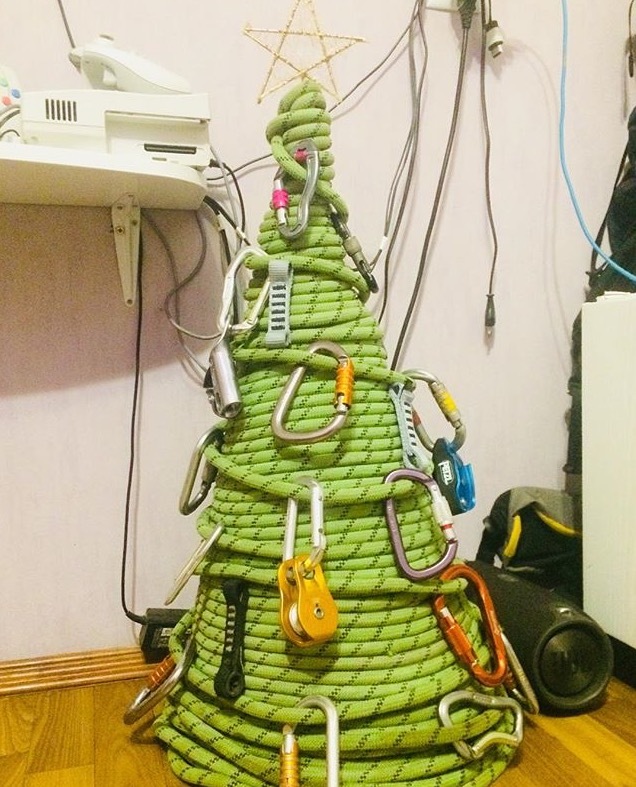 Happy New Year! - My, New Year, Christmas trees, Rope