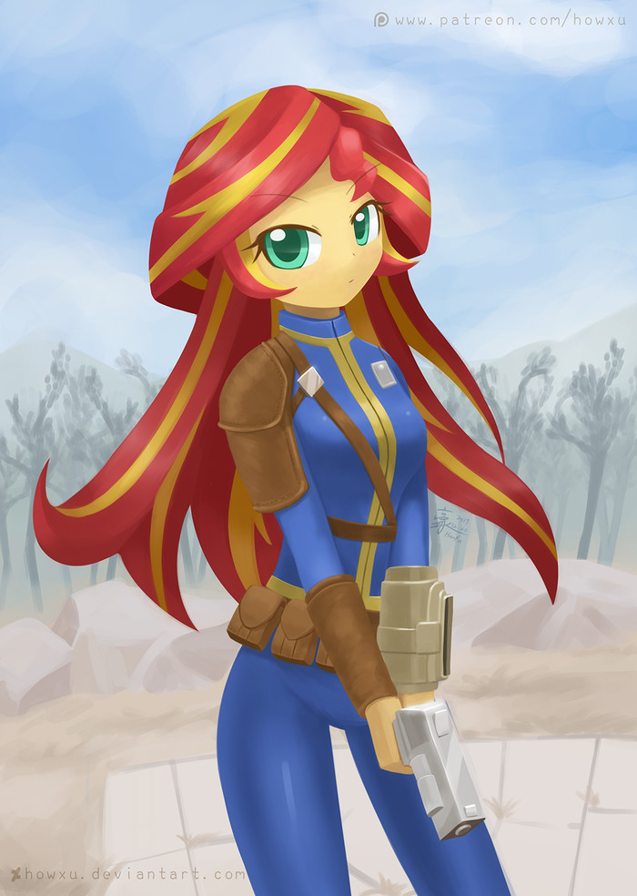  My Little Pony, Equestria Girls, Sunset Shimmer, , Fallout