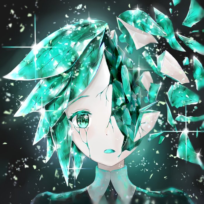 Phosphophyllite - Аниме, Anime Art, Phosphophyllite, Houseki No Kuni