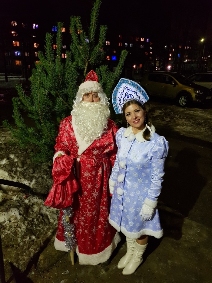 I became Santa Claus! - My, New Year, Father Frost, First time