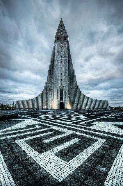 Rocket or building? - Architecture, Iceland, Church