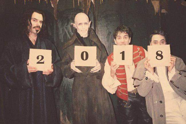 Happy New Year! - Real ghouls, , Vampires, New Year, 2018