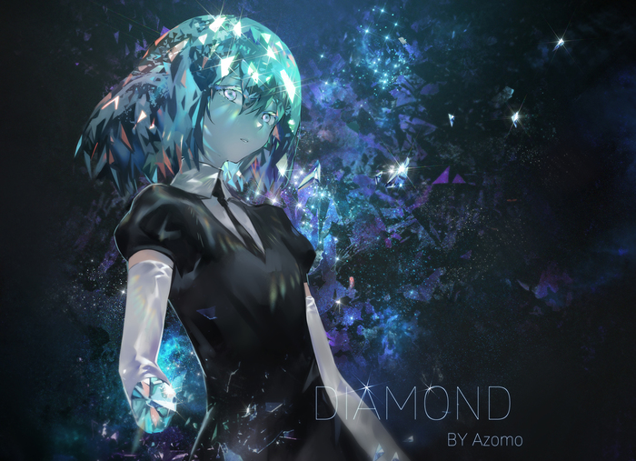 Gems - Anime art, Anime, Houseki no kuni, Longpost, Avamone