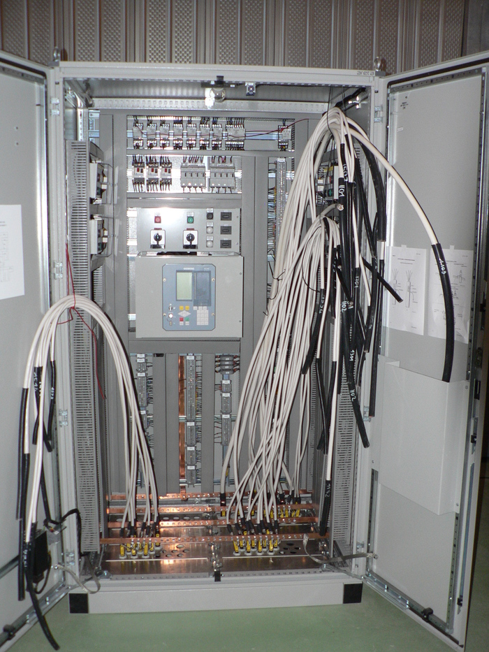 Installation of control cabinets for HV switches of a substation - My, League of Electricians, League of Electricians, Energy, Longpost, Control cabinets, , The photo, Электрик, Electrical installation