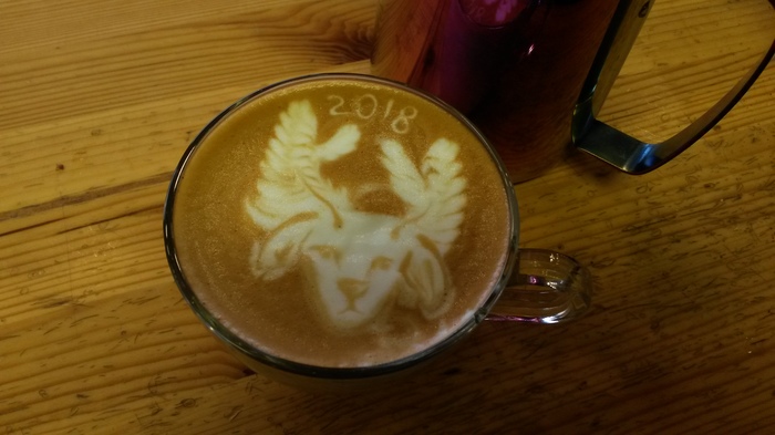 Новогоднего кофе вам