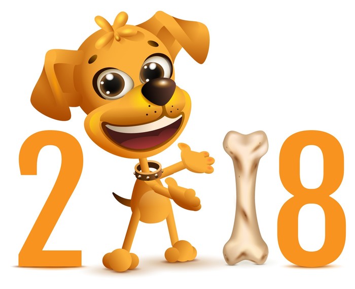 Congratulation. - My, New Year, Dog, Congratulation, 