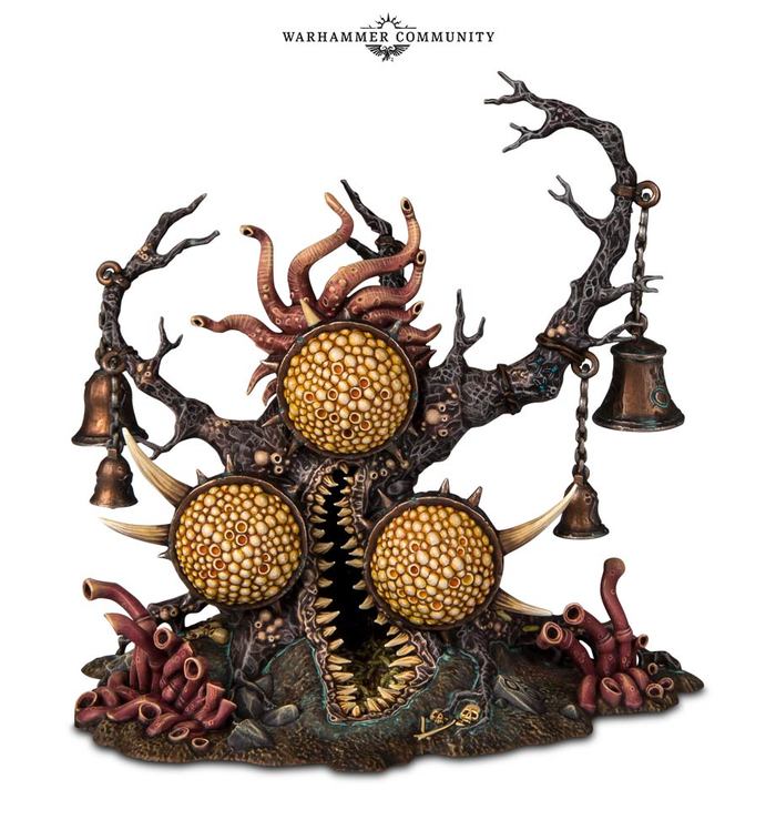 Seventh Day of Nurgedom: Abominable Treefall - Warhammer 40k, Wh News, Nurgle, Chaos daemons