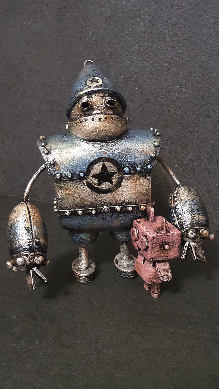 Machinarium на новогодней елке | Пикабу