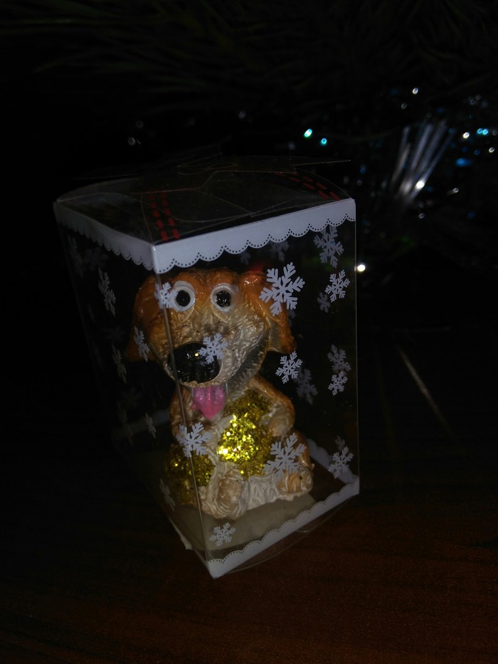 The year of the dog has come to us)) - New Year, Dog