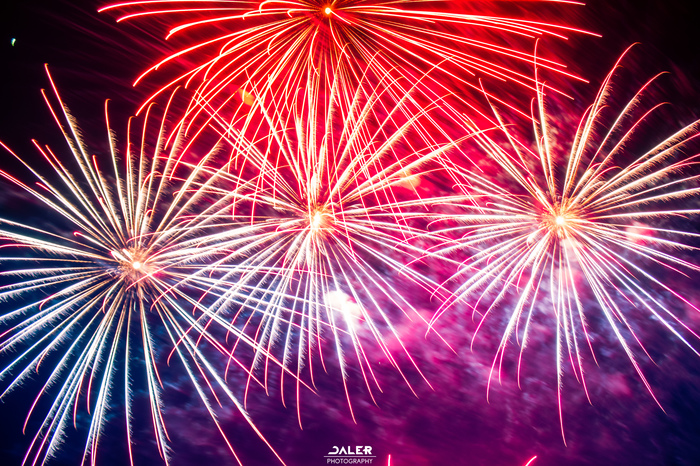 Fireworks over the city of Zelenodolsk - My, Zelenodolsk, Tatarstan, Kazan, New Year, Firework, , Excerpt, Новичок, Longpost