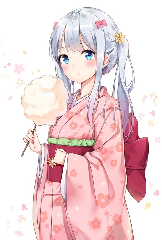 Anime art by Sagiri Izumi from Eromanga-Sensei. - Eromanga-Sensei, Izumi sagiri, Nyasha, Anime, Anime art, Yukata, Illustrator, Longpost