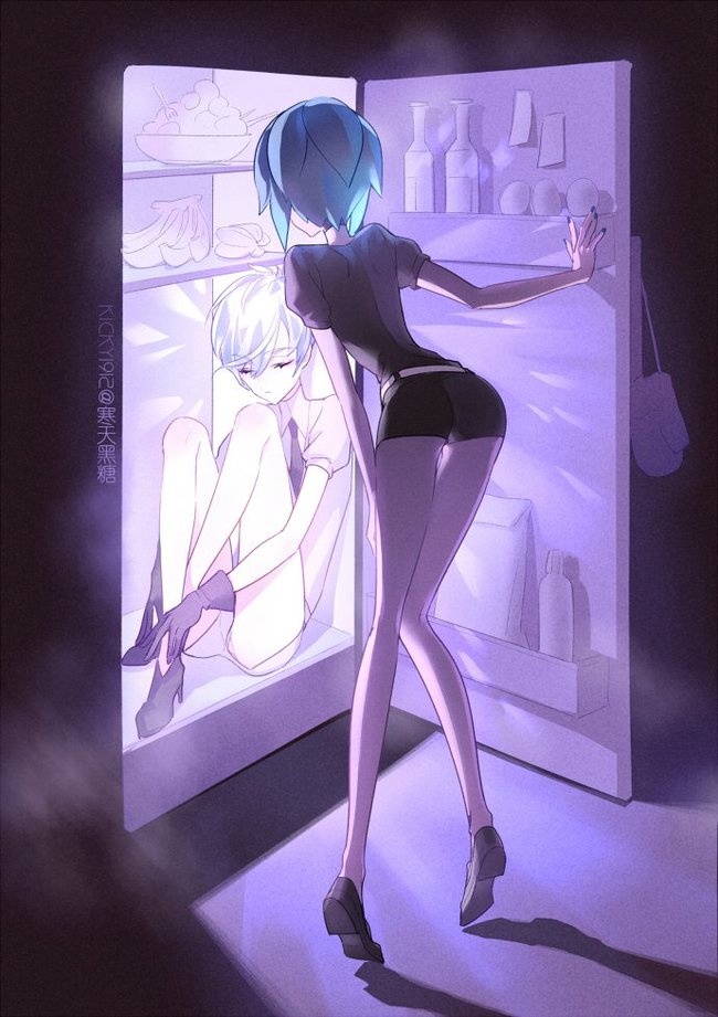 Antarcticite ?! - Phosphophyllite, Antarcticite, Houseki No Kuni, Anime Art, Аниме