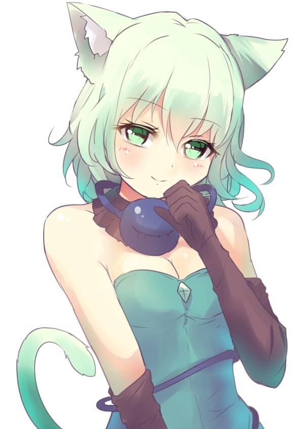 Several anime neko arts - Neko, Anime art, Anime, Loli, Nekopara, Longpost