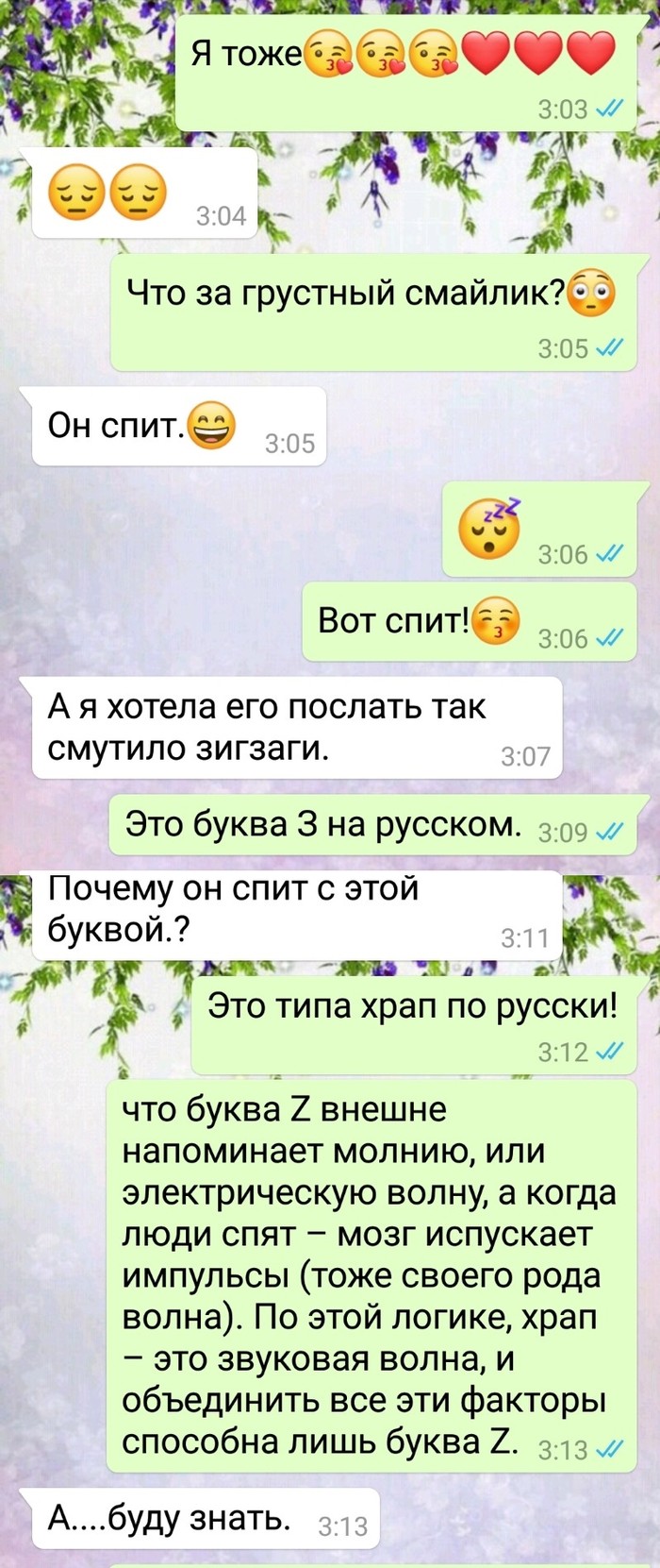 Zzzzzzz зигзаги - Смайл, Моё, Длиннопост, Whatsapp, Мама