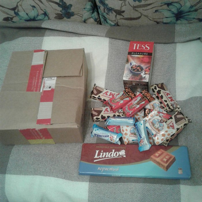 Gift exchange Barnaul - Samara. - My, Gift exchange, Secret Santa, Longpost