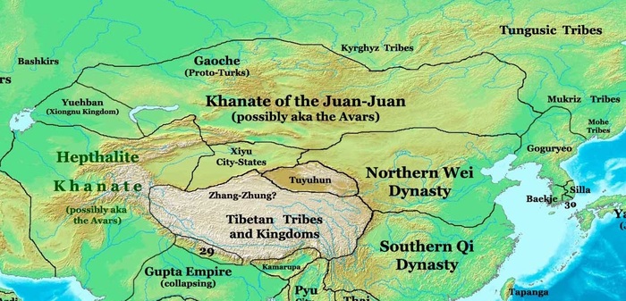 Jujans - Turkic people? - , Turks, Mongols, Nomads, Eastern Asia, China, , Xiongnu