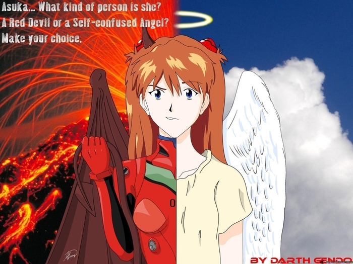 ...    ? , , Anime Art, , Evangelion, Asuka Langley
