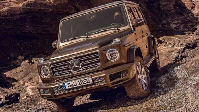 New Gelik with independent suspension, the first photos without camouflage - Gelendvagen, , , Mercedes, Longpost