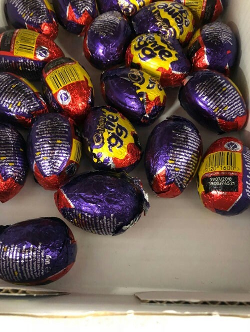 Buyers have started a dishonest hunt for white chocolate eggs - Sweets, Cunning, Funny, Longpost