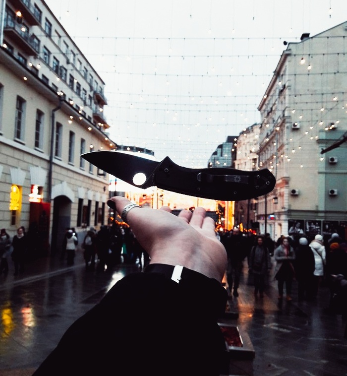 Knife as an art object - My, Knife, Knives, , Moscow, My, The Bolshoi Theatre, The photo, Photographer, Longpost