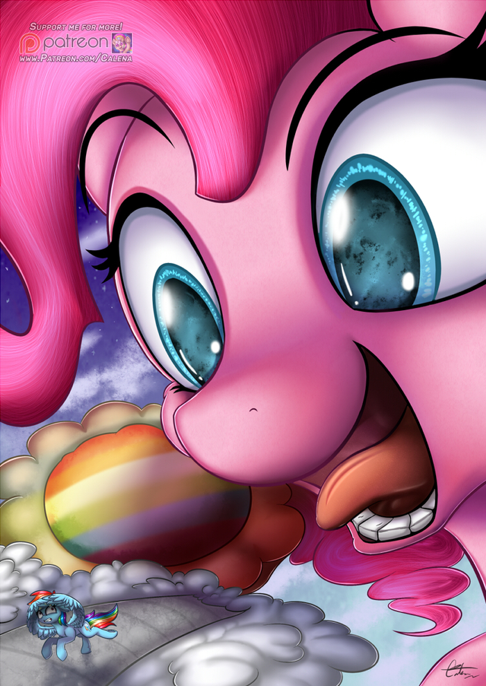 DO YOU LIKE PIES!?!!? - My little pony, PonyArt, Rainbow dash, Pinkie pie, MLP Season 7
