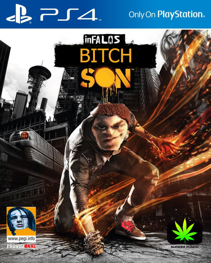 InFalos Bitch Son Infamous: Second Son, Infamous, Playstation 4