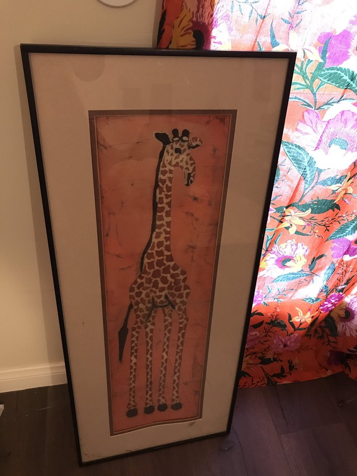 Giraffe - Giraffe, Painting, Longpost