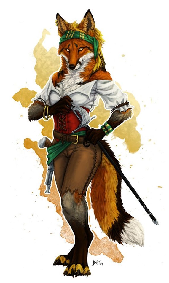 Arrrgh - Furry, Anthro, Deyvarah, Art