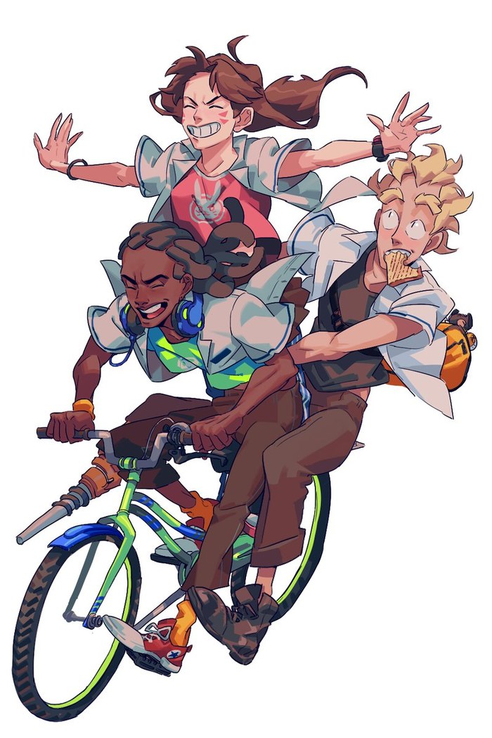 Rode - Overwatch, Junkrat, Dva, Lucio, Mercy, 