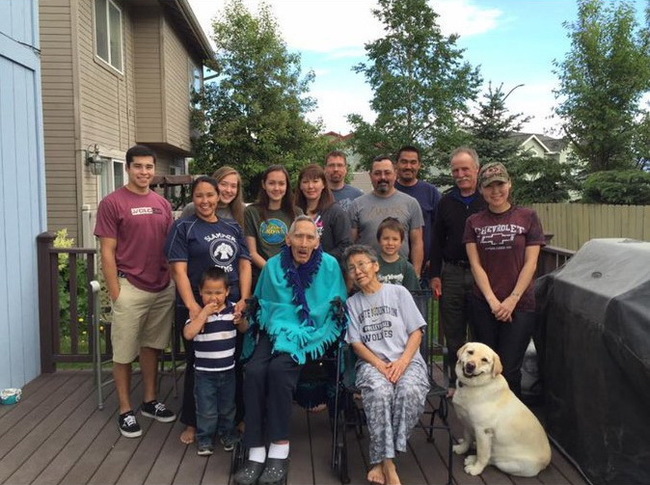 For me personally, it is absolutely obvious who is the most photogenic here (except for grandfather) - Family photo, Smile, Dog, Photogenic