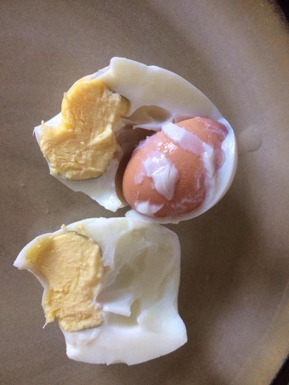 I boiled an egg, and there is a surprise - Eggs, Surprise, 