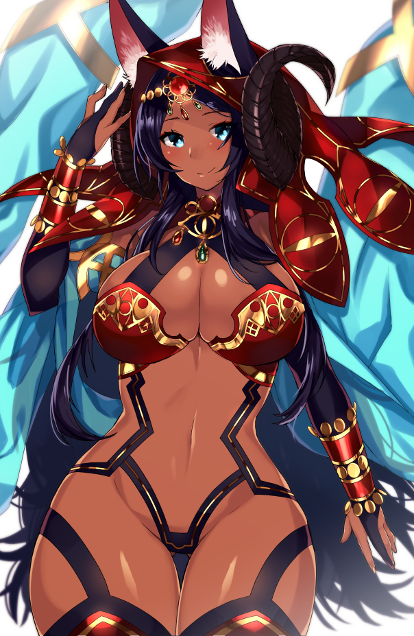 Anime Art - NSFW, Аниме, Anime Art, Fate Grand Order, Queen of sheba