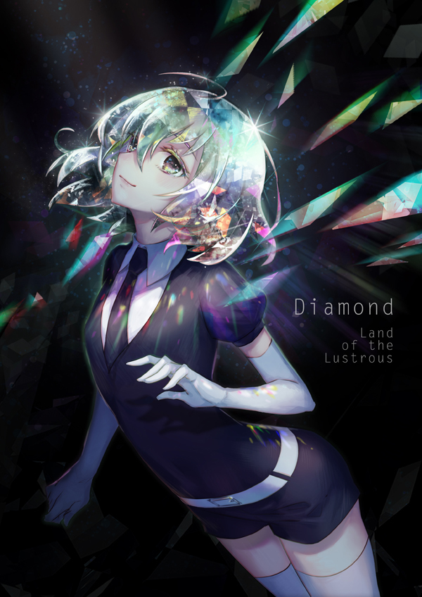 Подборка Алмаз - Houseki No Kuni, Аниме, Anime Art, Diamond, Длиннопост