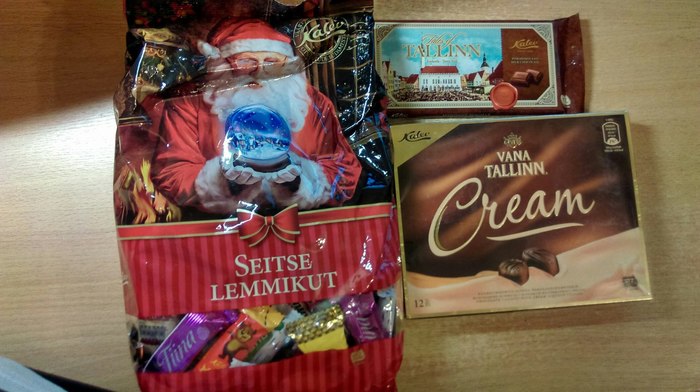 Thanks to my Yyuluvan Kirill and his snow maiden Victoria - Gift exchange, New Year, Estonia, Longpost