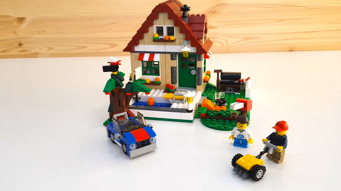 LEGO CREATOR 31038 review - seasons. Or how I remember my childhood. - My, Lego, Constructor, , , , Longpost