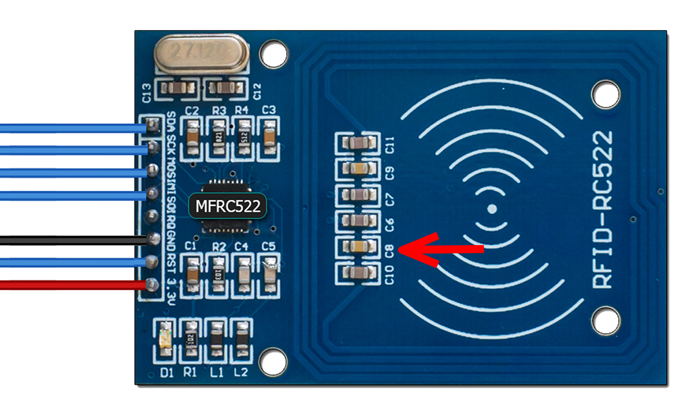 Подключаем считыватель RFID RC522. Читаем билеты метро - Моё, Arduino, Своими руками, Rfid, Mfrc522, Видео, Длиннопост