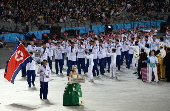 Athletes from the DPRK offered to live on a ship during the Olympics in Pyeongchang - Pyeongchang, North Korea, Athletes