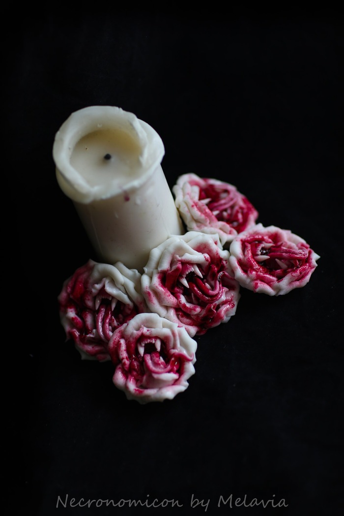Blood roses. - My, the Rose, Floristics, Polymer clay, Needlework, Longpost