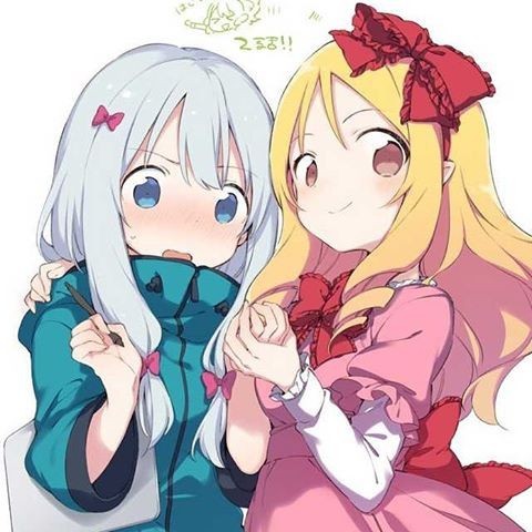 Аниме арты Sagiri Izumi из Eromanga-Sensei часть 3 - Izumi Sagiri, Anime Art, Yamada Elf, Длиннопост