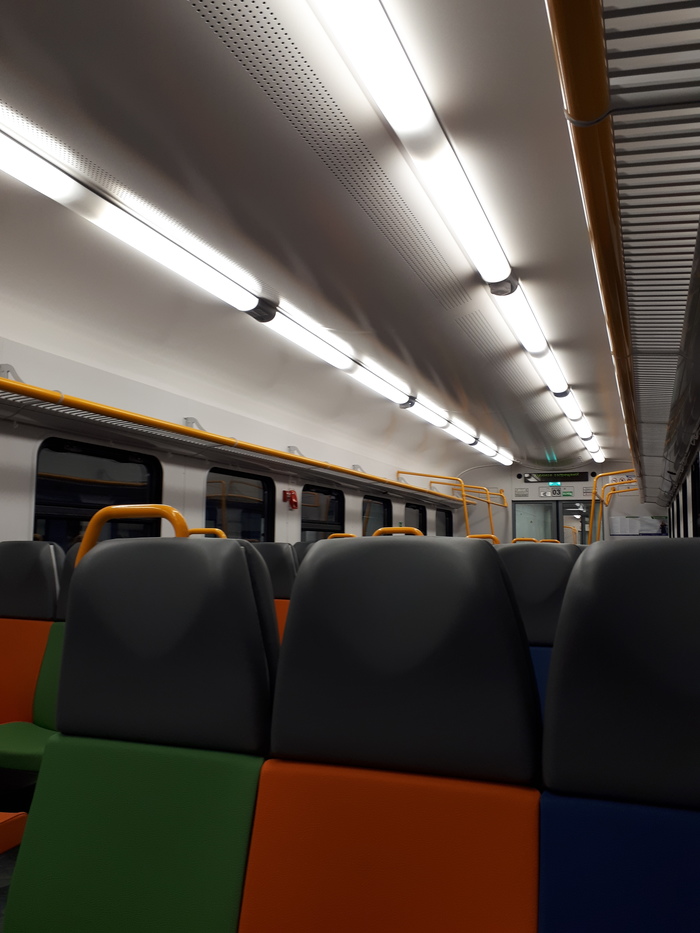 A post about the fact that I like modern electric trains. - Moscow electric trains, Suburban trains, Tired of, , Longpost, Train