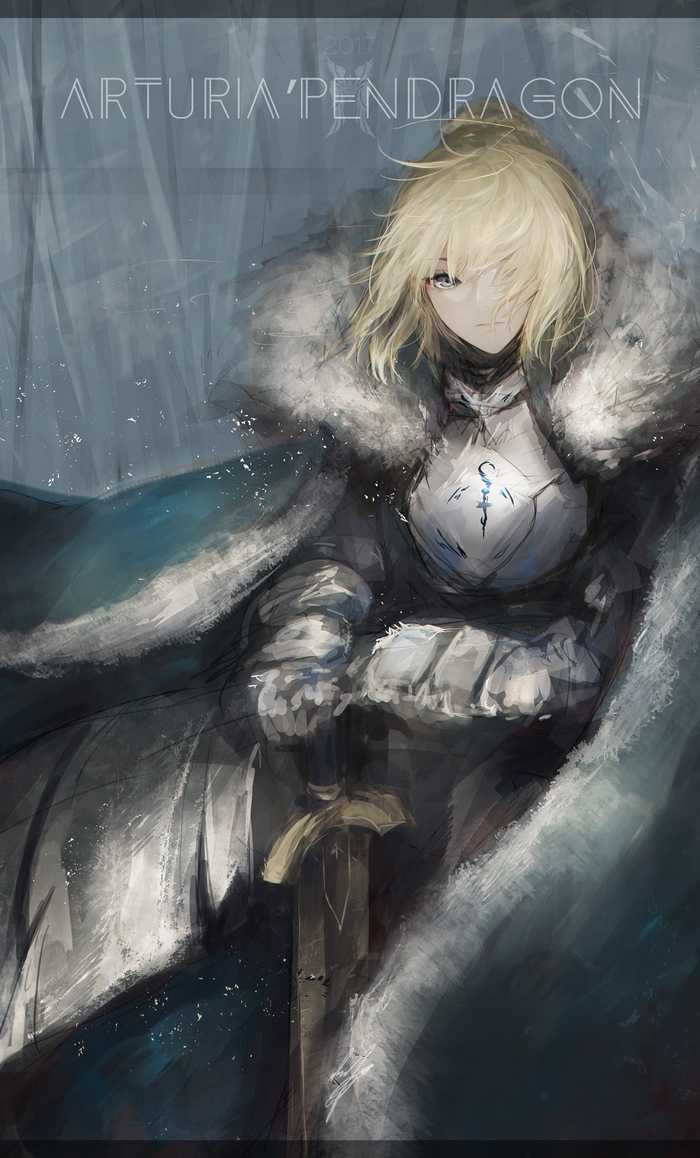 Arturia Pendragon , Anime Art, Artoria Pendragon, Saber, Fate