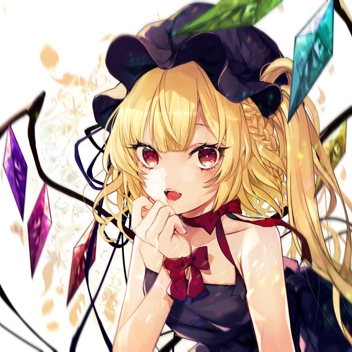 Flandre - Anime, Anime art, Touhou, Flandre scarlet, Daimaou ruaeru