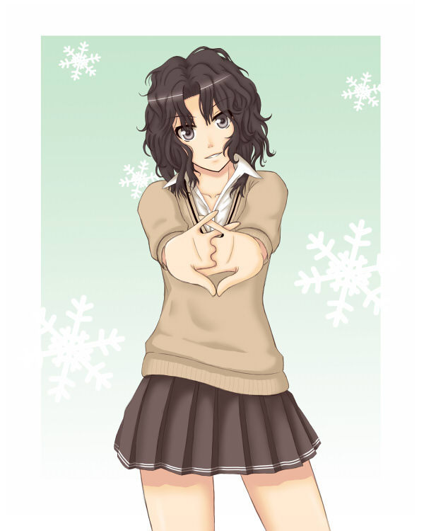 Tanamachi Kaoru - , Amagami, Anime art, Longpost