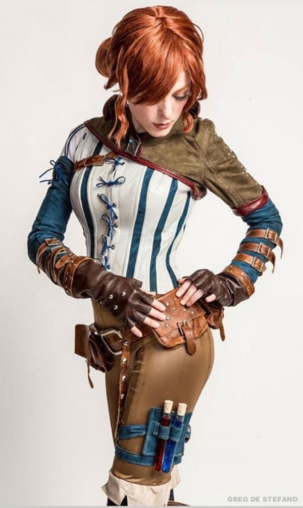 Few girls. - Steampunk, Redheads, Longpost, , Beautiful girl