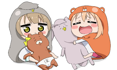 Himouto! Umaru-chan x Love Live! - Аниме, Anime Art, Himouto! Umaru-chan, Love live! School Idol Project, Кроссовер, Длиннопост