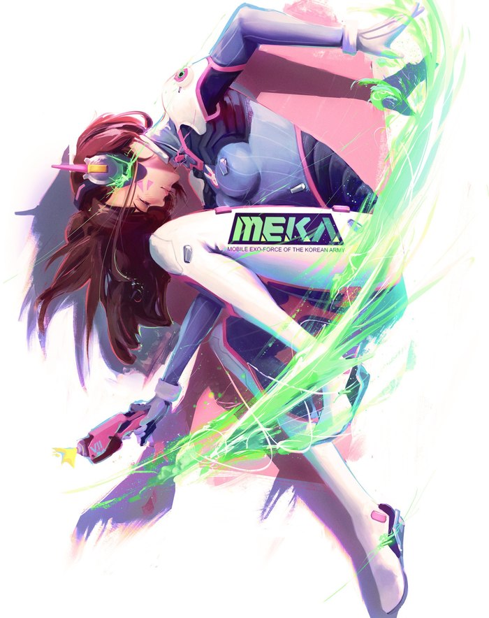    Overwatch, Widowmaker, Dva, 