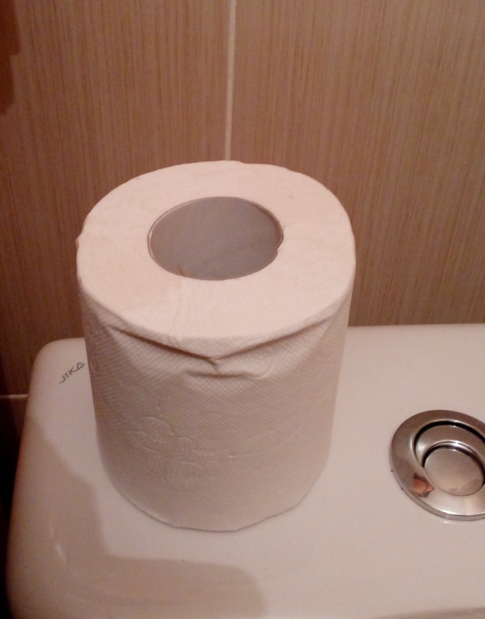 harsh roll - My, Toilet humor, Humor, It seemed