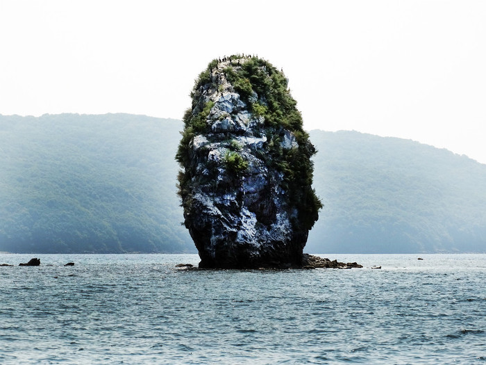 Boat trip, along the coast of the Slavic Gulf - part 1. - My, Дальний Восток, Primorsky Krai, Sea, , Longpost